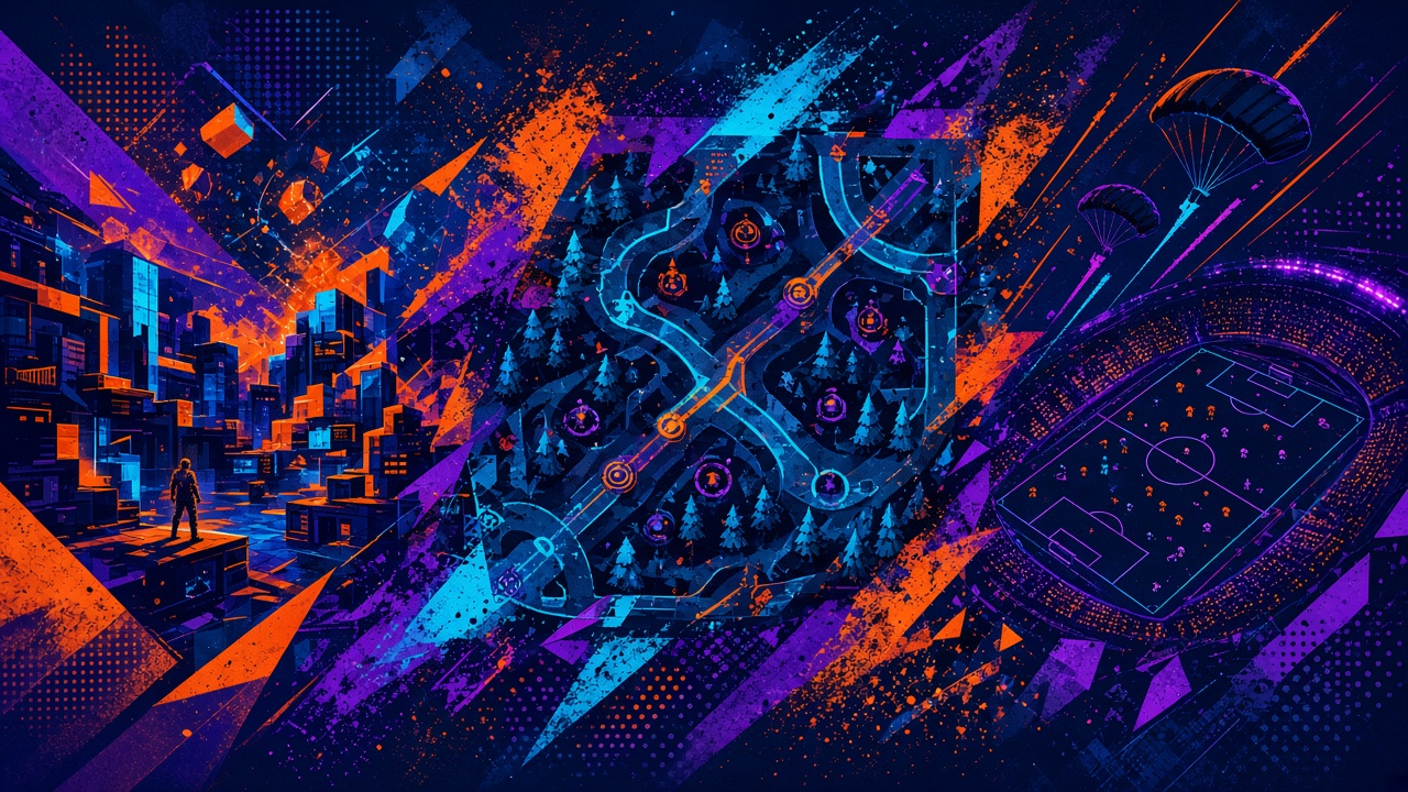 Esports games mosaic